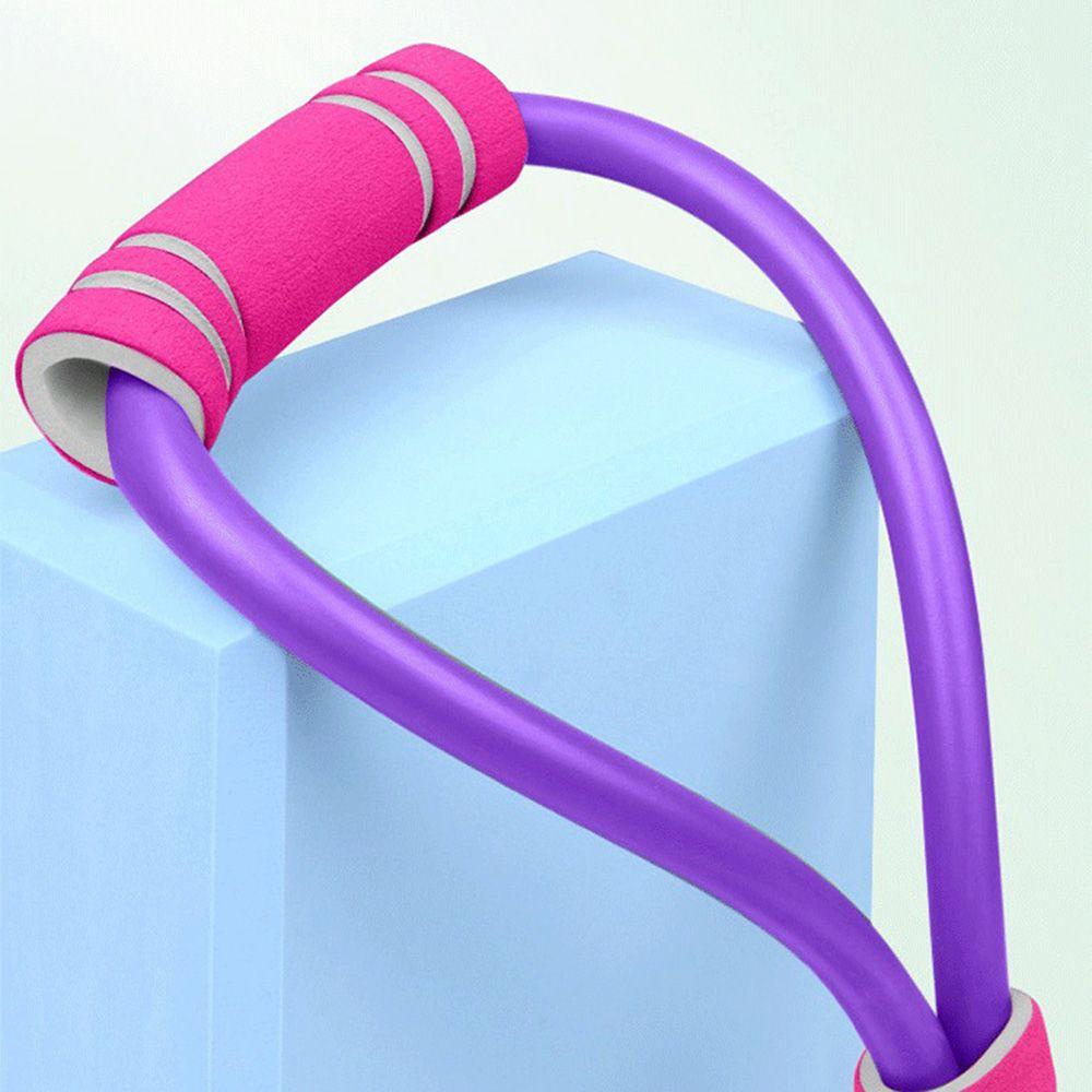 Training Pull Rope Belt Elastic Band Gum Rubber Band Yoga Chest Fitness Equipment 8 Word Puller