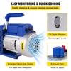 AC Vacuum Pump Manifold Gauge Set 4.8 CFM 5PA HVAC Vacuum Pump With Box