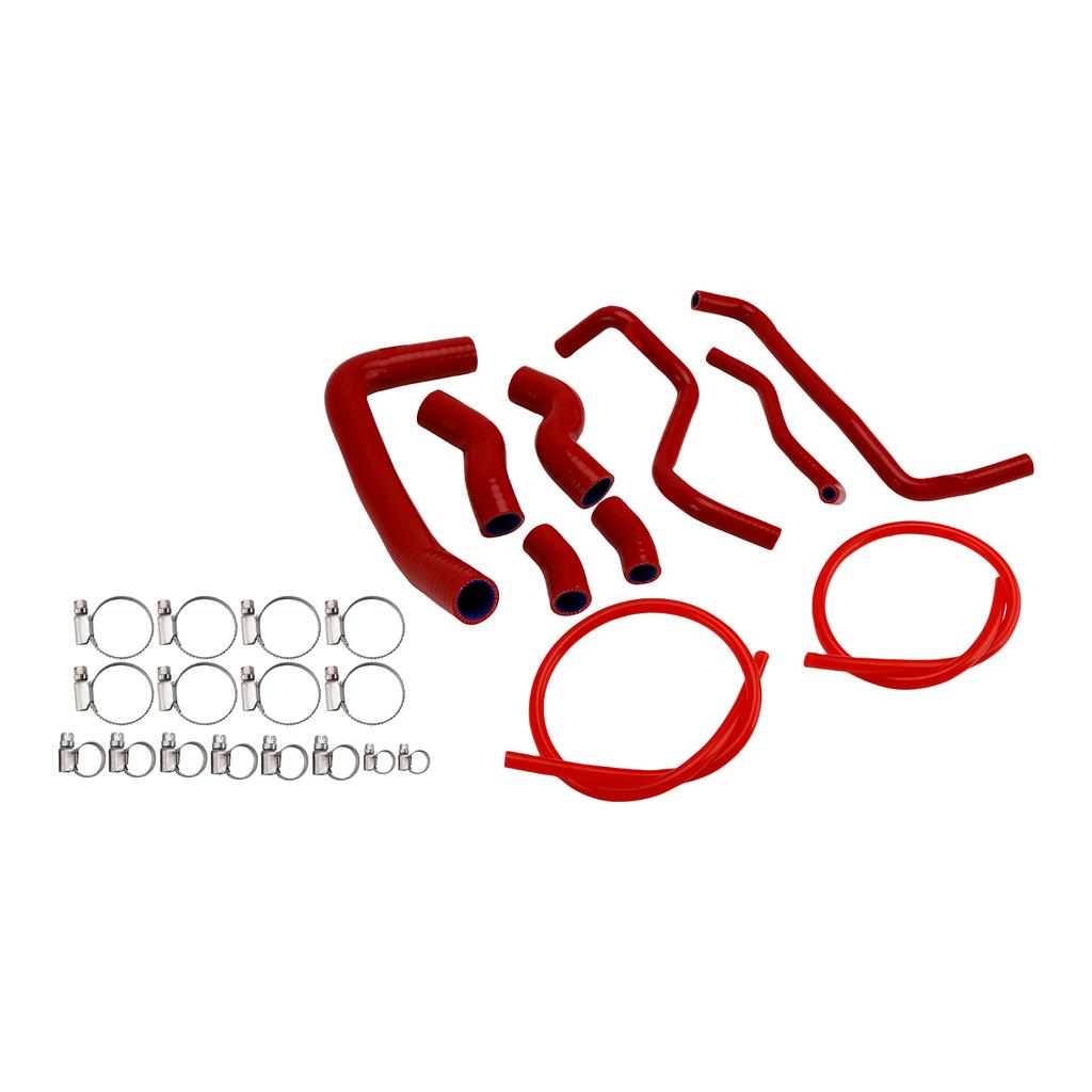 Silicone Radiator coolant Hose Fit For Suzuki SV 650 SV650 2016-2025 Red