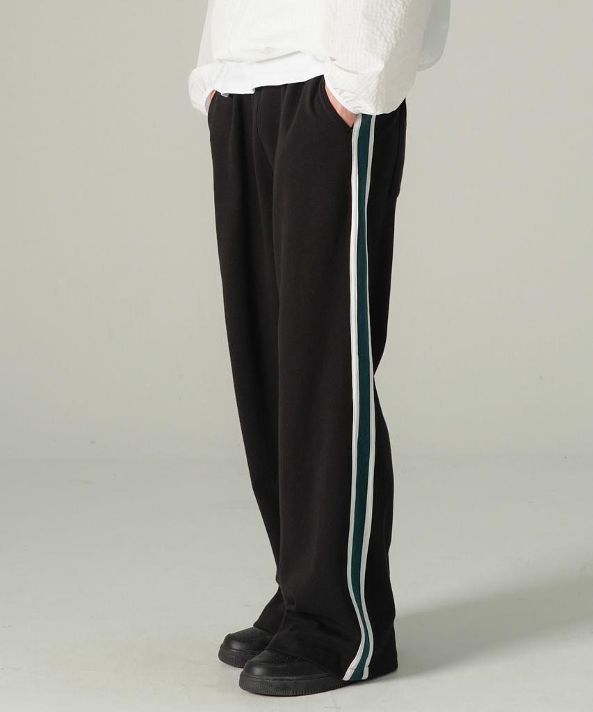 WV PROJECT Brace Semi-Wide Track Pants Black Hslp7808