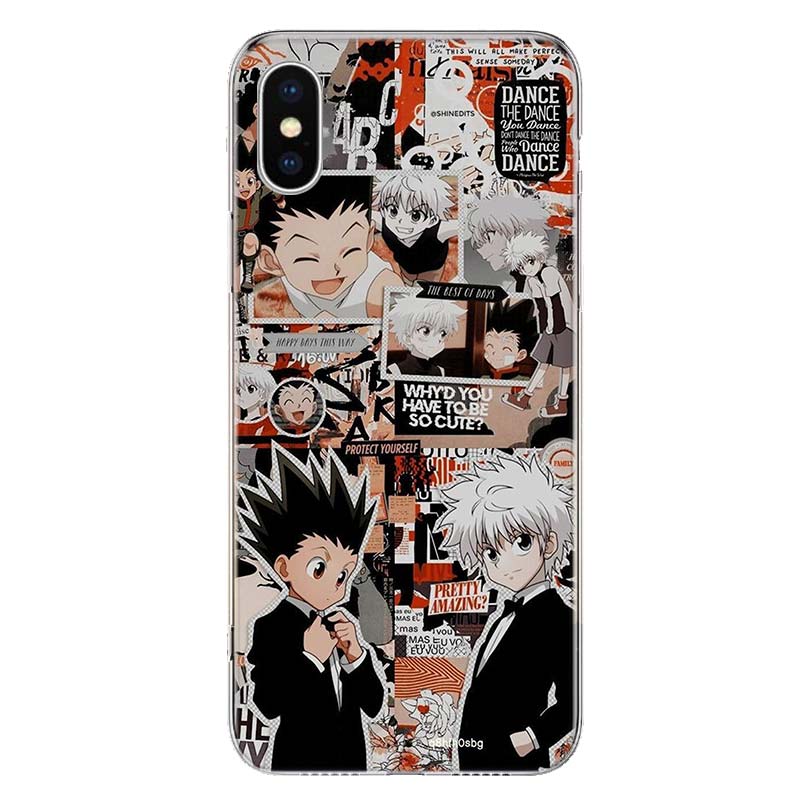 Чехол для телефона «Аниме Hunter x Hunters» для Apple iPhone 11 12 13 14 Pro 7 XR X XS Max 6 6S 8 Plus + Mini 5 SE, мягкий чехол с принтом