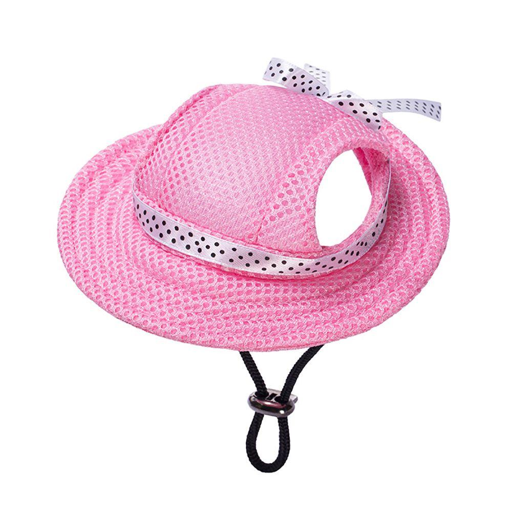 Outdoor Supplies Breathable with Ear Holes Cat Accessories Dog Caps Pet Hat Sun Protection Cap