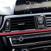 Для BMW F30 F31 F32 F33 F34 320i 428i 3 серии карбоновое волокно автомобильное вентиляционное отверстие крышка отделка A/C дефлектор кондиционера отделка
