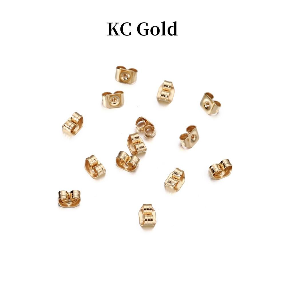 200 шт./лот, серьги-гвоздики, задняя пробка, свитки, ушная стойка-бабочка для изготовления ювелирных изделий, сделай сам, заблокированные колпачки, задняя часть сережек, пробки для ушей
