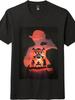 'One Piece'' Silhouette Printed Short - Sleeve T - Shirt|Trendy Anime Casual Top