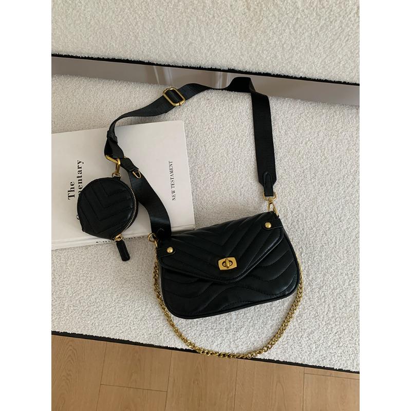 Модная и популярная женская сумка для матери и ребенка, новая фактурная сумка на цепочке, квадратная сумка с ромбовидной текстурой