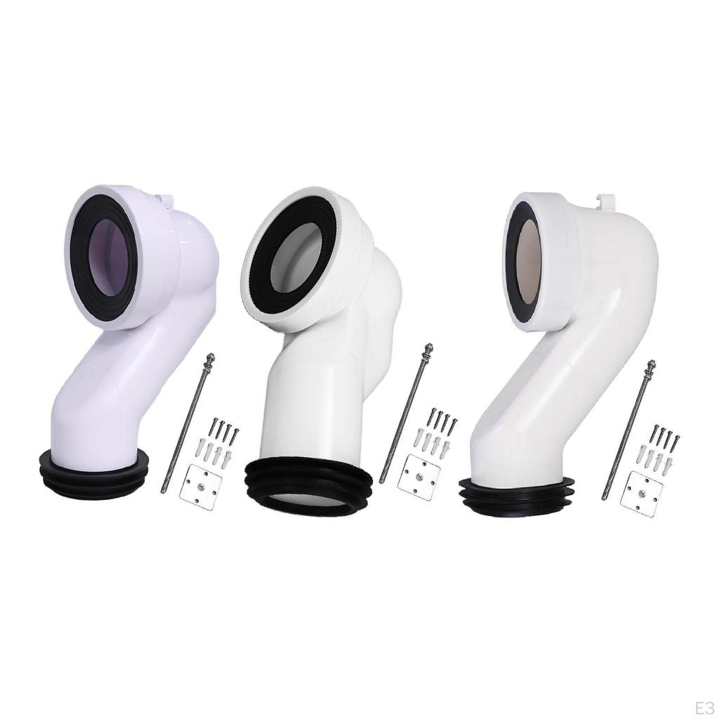 Toilet Drain Extension Flange Adapter Plumbing System Part Household Connector Replaces for