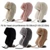 Warmth Lei Feng Hat Thickened Plush Hood Cap Fashion Extended Ear Protection Hat