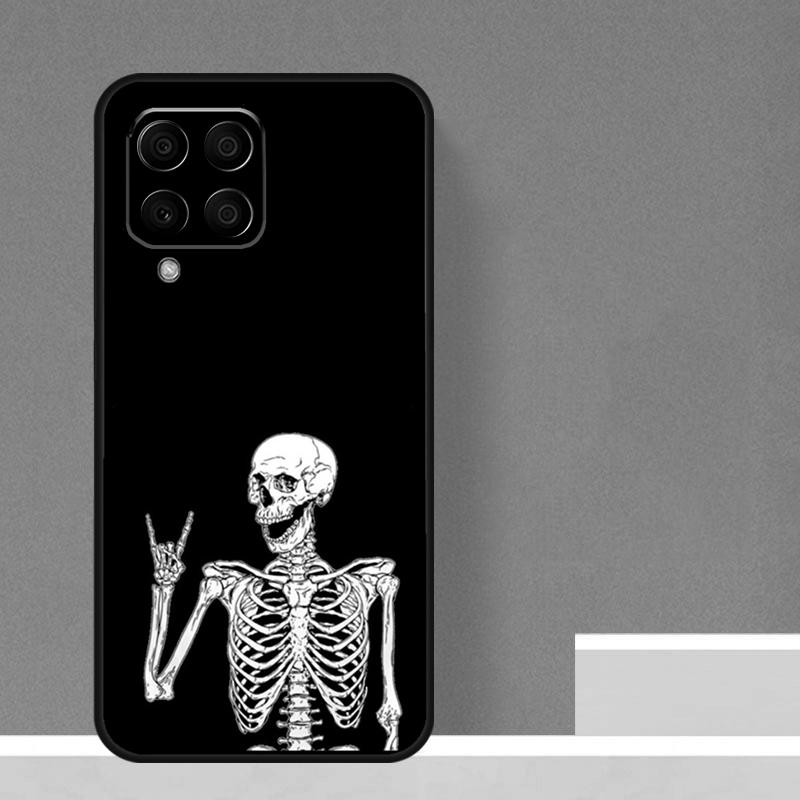 Чехол-череп в стиле Рок-н-ролл для Samsung Galaxy M23 M20 M32 M52 M56 M16 M36 M54 M34 M14 M35 M55 M15 M11 M31 M13 M53