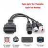 3pin 4pin for Yamaha 6pin for Honda To 16pin OBD 2 Extension Cable Male To Female Motorcycle Diagnostic Tool Moto OBD2 Connector