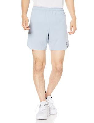 Повседневные шорты Q Speed 7 дюймов MS23283 LAY Arctic L [New Balance] (Нет внутреннего) Шорты/Полушорты/Шорты (Светло-серый)