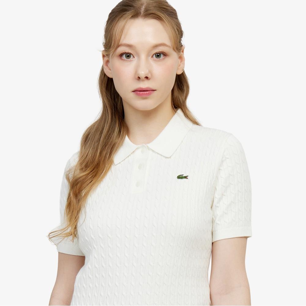 Lacoste Женский свитерок-поло с косами PF607E-56G70V