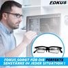 FOKUS индивидуально регулируемые очки -6 +3 диоптрии очки для чтения Ad Lens Glass