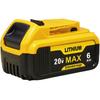 6 Ач Замена для аккумулятора Dew-alt 20 В Max DCB200 DCB201 DCB203 DCB204 DCB206 DCB207 Совместим с беспроводными инструментами Dew-alt 20 В серии XR DCD DCF DCG