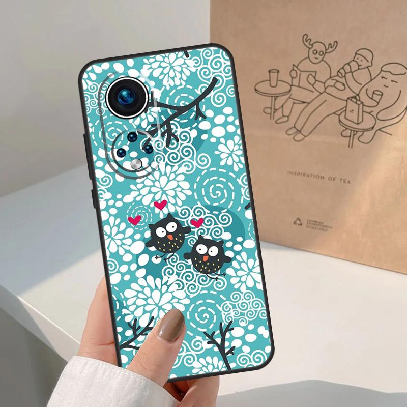 Милый Мультяшный Филин Для Honor Magic 7 Lite 5 6 8 Pro Чехол Для Honor 400 200 90 70 50 X8c X8b X9a X9b X9c X9d Win