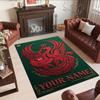 Liverpool Fc Customizable Name Area Rug Design For Outdoor Foyer Game Room Kitchen Antislip Carpet Anime Office Decor Spiritual Gift