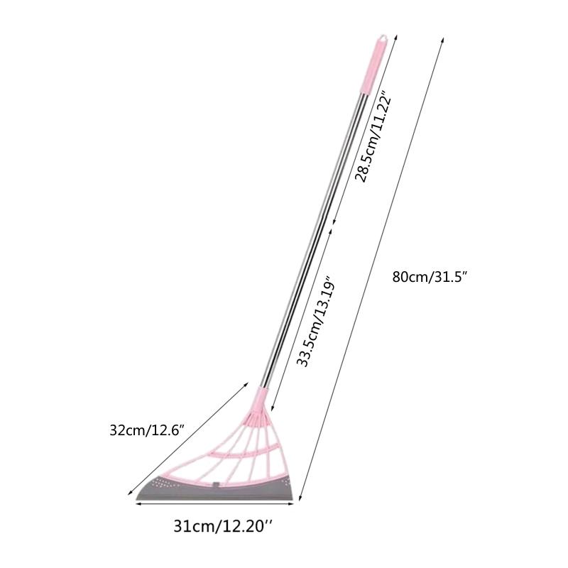 1 шт. Прочный материал PP высокой плотности Экономия места 2-в-1 Подметальная машина Легко сушить Легко чистить Нескользящая ручка