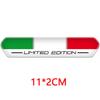 3D Motorcycle Stickers Decals Italy Tank Helmet Limited Edition Logo For Ducati Aprilia Benelli Yamaha Honda Suzuki Kawasaki