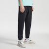 Li Ning X Disney Вязаные спортивные штаны мужские черные с умеренной манжетой AKLR189-1