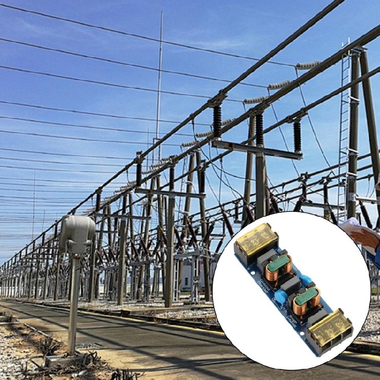 Двухступенчатая фильтрующая плата Электромагнитный фильтр Токовая нагрузка 25А Фильтр нижних частот для промышленной очистки электропитания