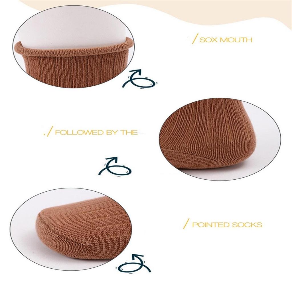 5 пар/лот детские носки для детей, для мальчиков и девочек, осенне-зимние теплые носки в рубчик, однотонные аксессуары для одежды для детей 0-9 лет, осень