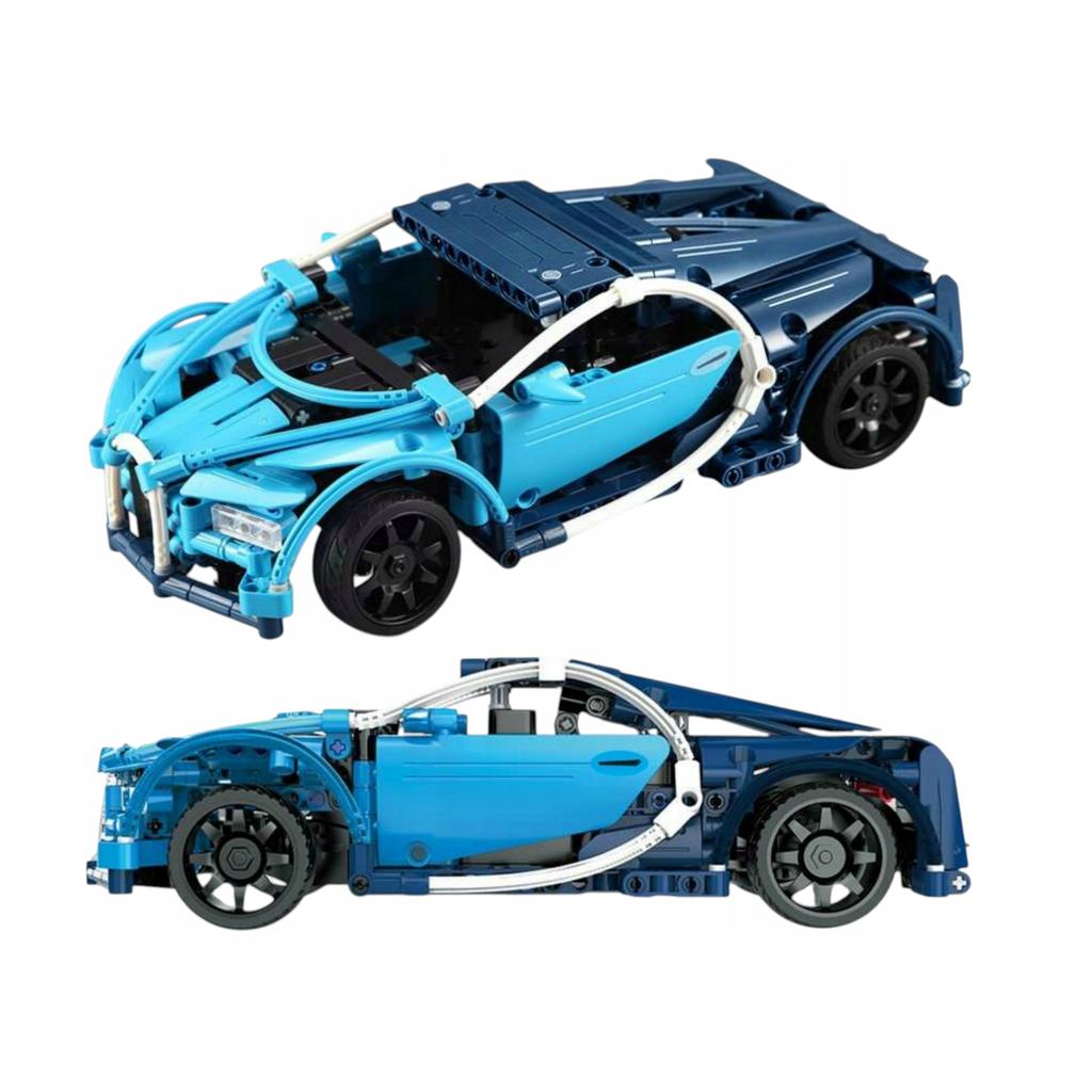 Klocki konstrukcyjne na prezent dla dzieci bugatti auto sportowe 340el.
