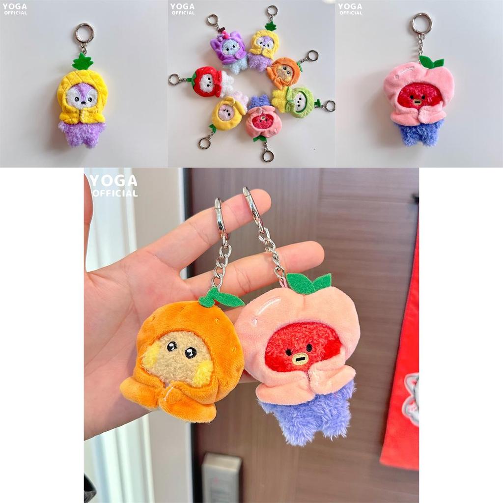 Adorable 10cm Chimmy Minini Fruits Doll Plush Toy Collection With Cute Animal Designs