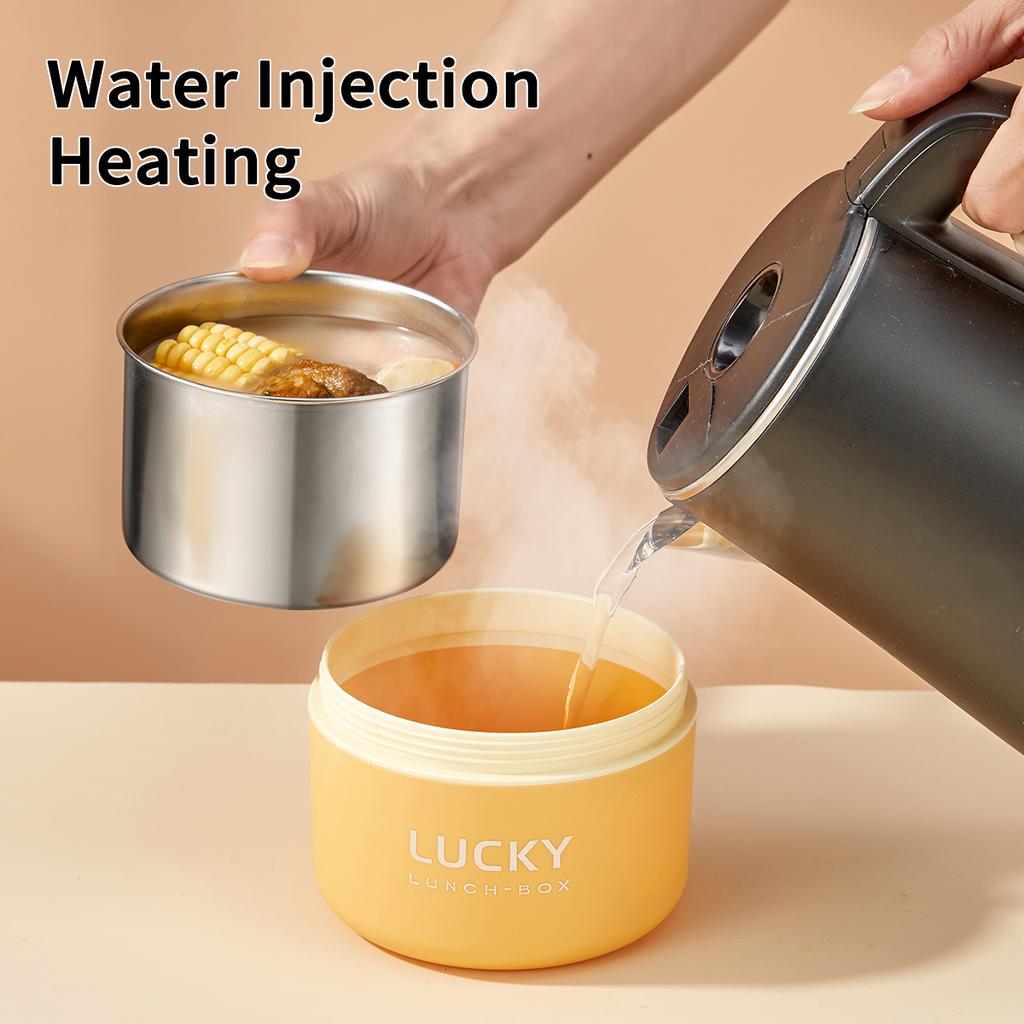 Портативный герметичный термоконтейнер для обеда для детей, складной, для микроволновой печи, из нержавеющей стали 304, изолированный пищевой контейнер