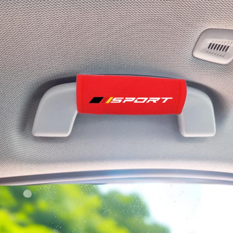 1 шт. Защитный чехол на крышу автомобиля Чехол на короткую плюшевую ручку двери автомобиля Декоративная противоскользящая накладка на ручку двери Автомобильные товары для интерьера