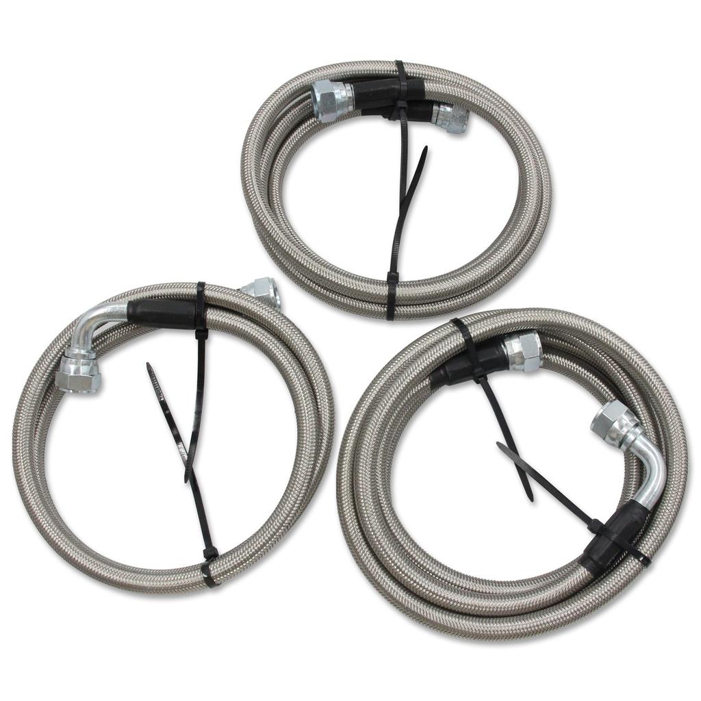 47RE Transmission Cooler Lines Kit Heavy Duty Fits for Dodge Ram Cummins 5.9L 1996-2002
