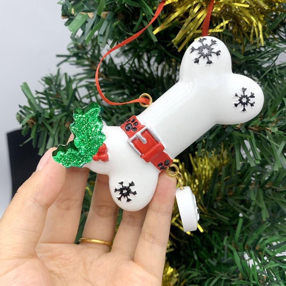 Decorative Christmas Tree Hanging Pendant Dog Bone Hanging Ornaments Window/Xmas Tree