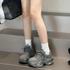 Кроссовки папы, Новый стиль женской повседневной спортивной обуви, Универсальные кроссовки на толстой подошве для бега