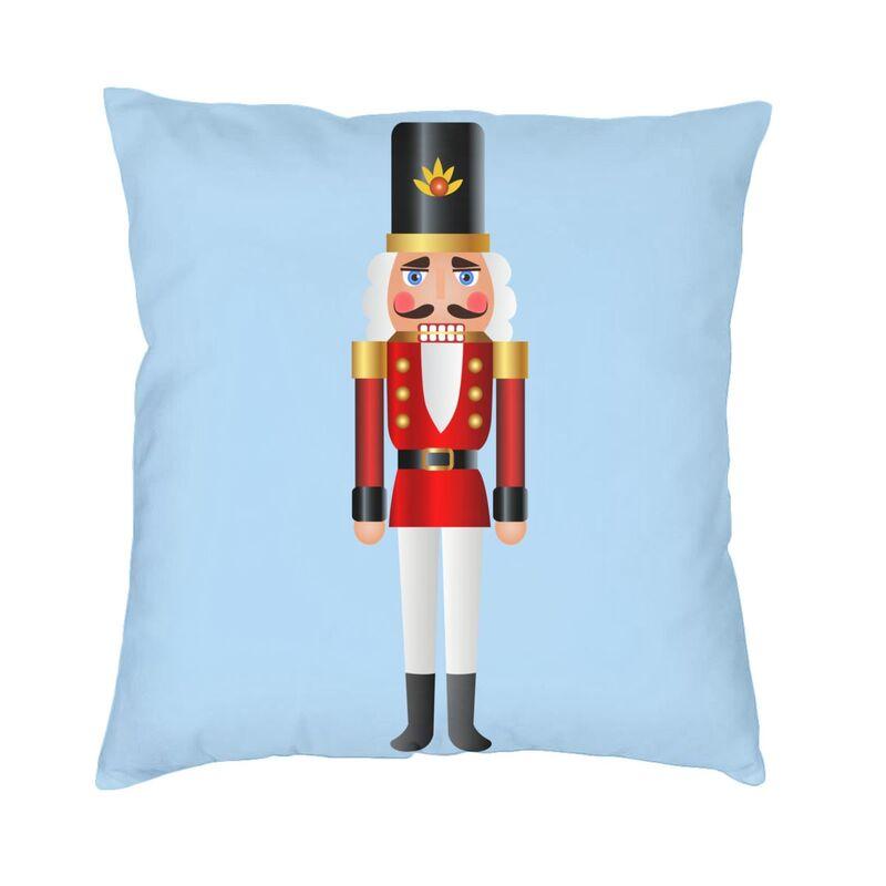 Щелкунчик-солдат, игрушка в подарок, чехол для дивана, домашний декор, квадратная наволочка