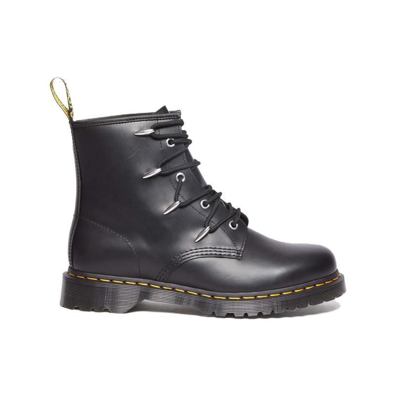 Dr. Martens 1460 Alien Hardware Leather Lace Up Boot Black Unisex Sneakers 31173001