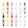 3/5/7/12/18/24Pcs Silicone Cable Tie Earphone Phone Charger Computer Power Cord Bundling Strap Reusable Elastic Wire Management Organizer Wrap