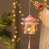 PVC Mid-Autumn Festival Lantern Portable Removable Handheld Lantern Button Battery Operated Lightweight Hanging LED Lantern