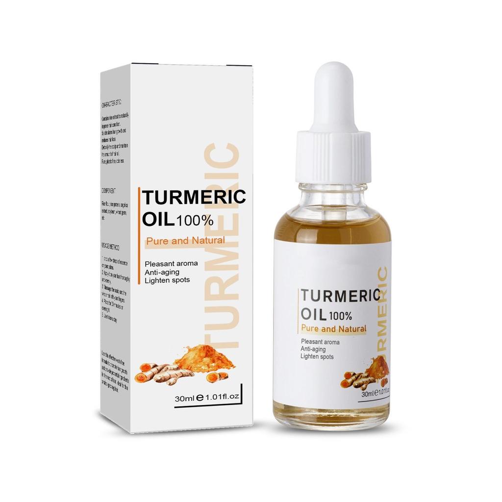 30ml Turmeric Essence Natural Bright Skin Dark Spot Skin Care Moisturizing Repair Serum