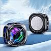 X76 Полупроводниковый кулер для мобильного телефона с RGB-подсветкой, магнитным креплением, съемным зажимом, USB, Plug and Play для игр