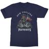 New England Patriotic Skull Fans - Halloween Inspired Unisex T-Shirt