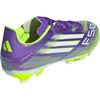 Adidas F50 League MG Универсальные Удобные Стильные Низкие Детские Футбольные Бутсы Детские Футбольные Бутсы Фиолетовые Белые Ярко-Лимонно-Желтые JH7752