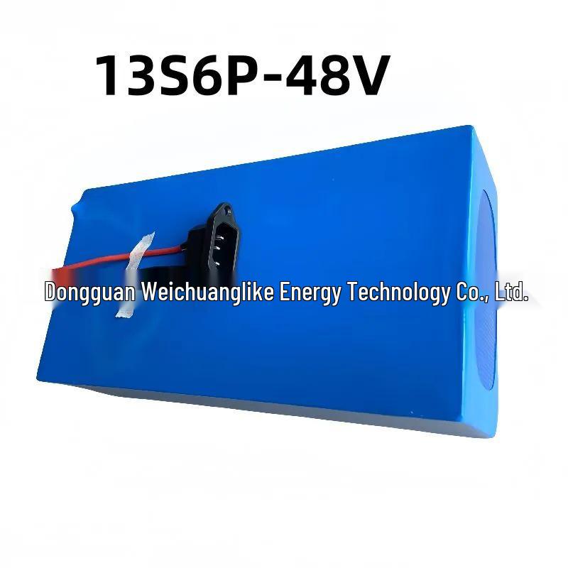 13S6P 40AH High-Power 18650 Lithium Battery Pack for Electric Cars, Bicycles, and Motorcycles