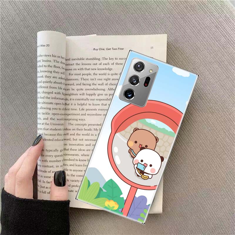 Милый чехол BuBu DuDu для Samsung Galaxy S25 Edge S24 S23 FE S22 S26 Ultra S21 S20 S10 Plus Capa Мягкий