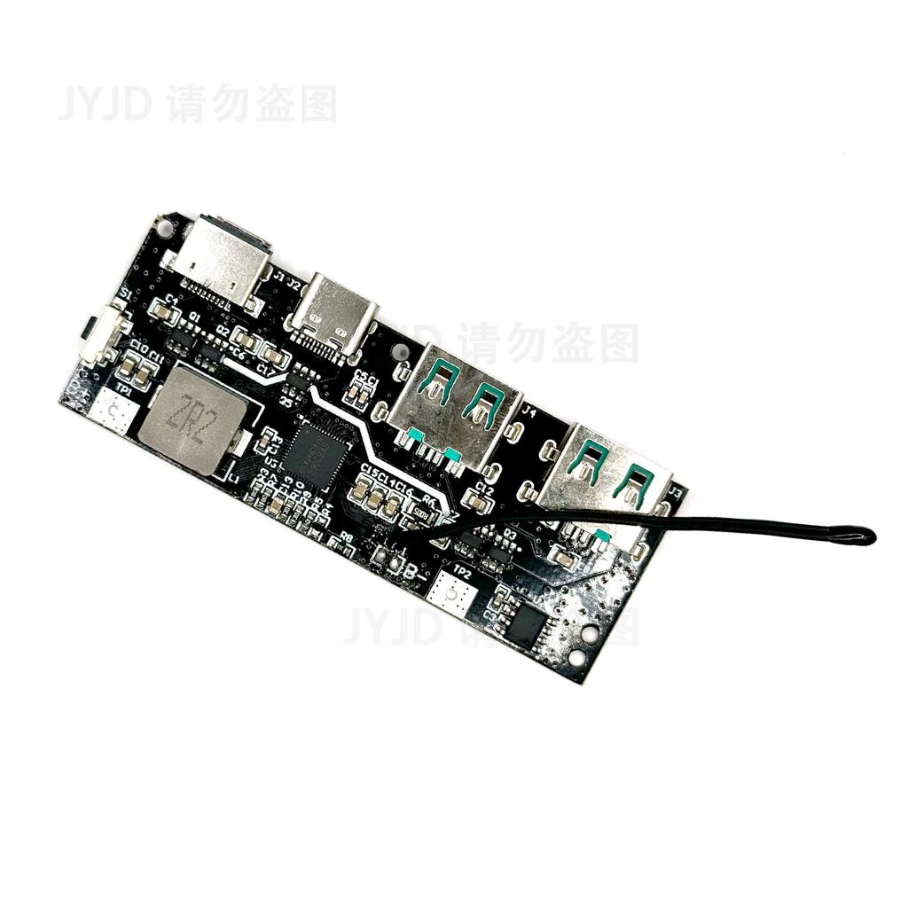 QC4.0 QC3.0 Светодиодный Двойной USB 5V 4.5A 22.5W Micro/Type-C USB Портативный Power Bank 18650 Зарядный Модуль Защита от Температуры