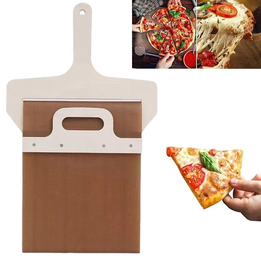 Non-Stick Sliding Pizza Peel Portable Pizza Slider Paddle  Bread Baking