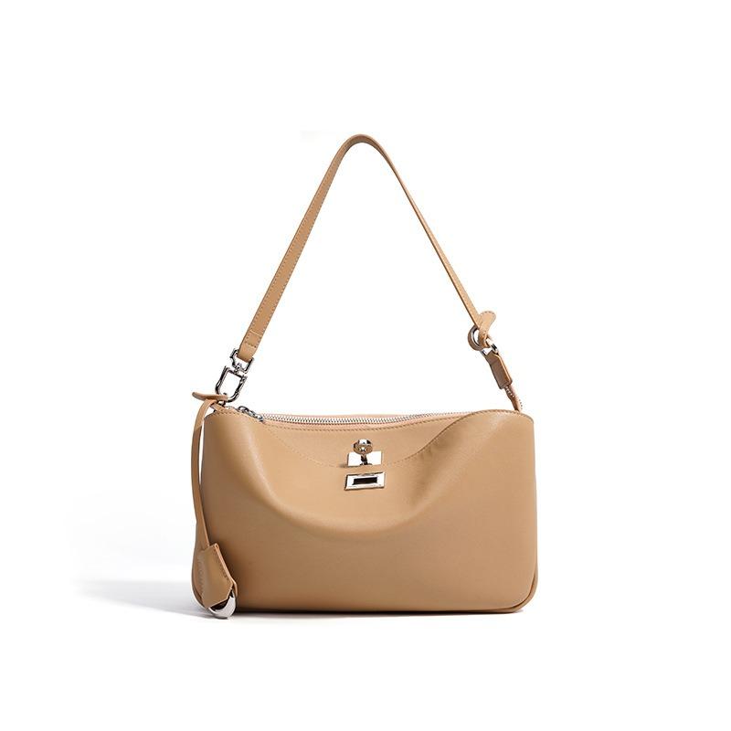 Женская сумка, сумка-багет под мышкой, женская новая женская портативная кожаная вместительная сумка на плечо премиум-класса для девочек