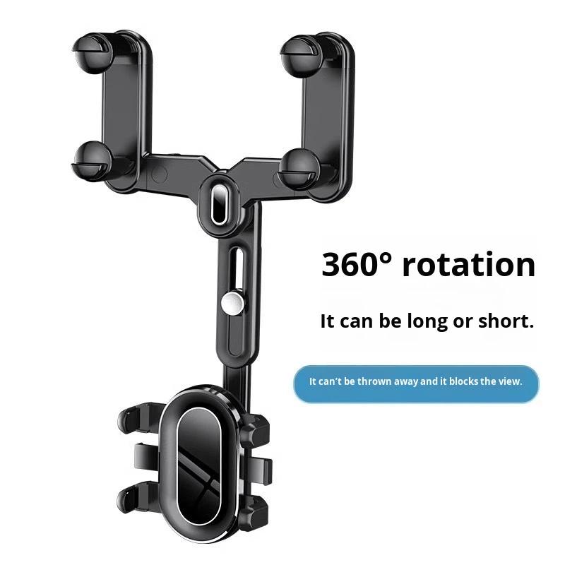 New Multifunctional Cross-Border Car Navigation Universal Holder Rotatable Phone Holder for Car Air Vents Dashboard