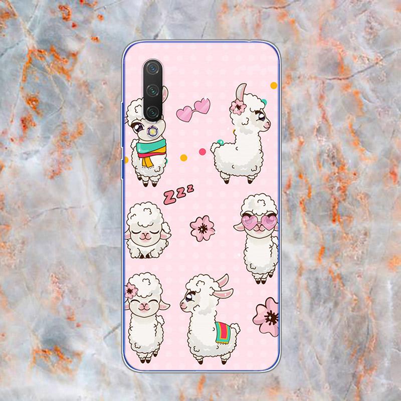 Мягкий силиконовый чехол из ТПУ с изображением ламы альпаки для Xiaomi Mi Note 11 10T 10 9 9T SE 8 Lite Pro Ultra 5G, чехол для телефона