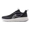 Кроссовки Li Ning легкие светоотражающие амортизирующие нескользящие прочные низкие женские кроссовки черные белые ARST064-3