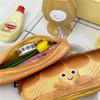 Large Capacity Bread Pen Box Bread Toast Pencil Case  School Office Supplies