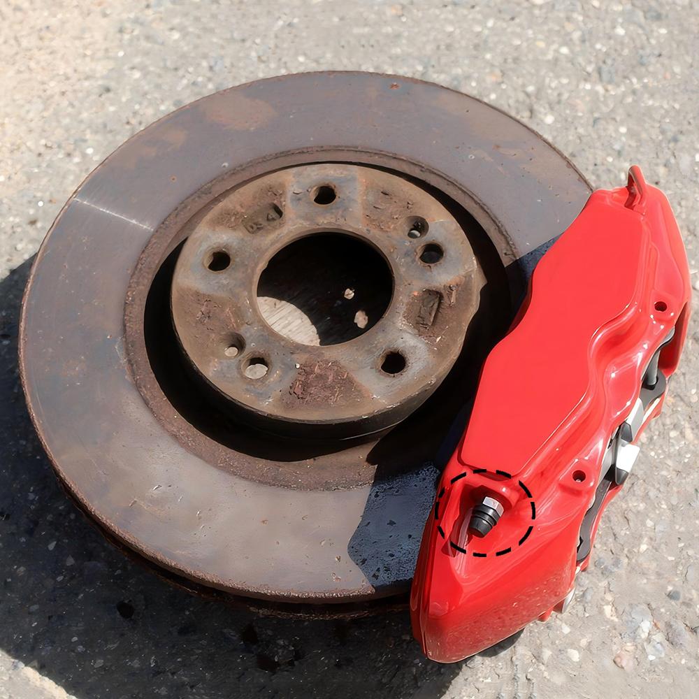 Клапаны прокачки с резиновым пыльником Левый Правый Суппорт Ниппель для прокачки Винт для Ford Focus MK2 MK3 Transit MK7 Kuga 2 Mondeo3